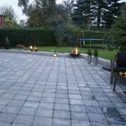 IBF Holmegaardsten®, Kvadratsten, 28x28x7 cm, antracit