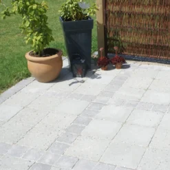 IBF Holmegaardsten® kvadrat, 28x28x7cm, grå