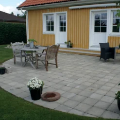 IBF Holmegaardsten® kvadrat, 28x28x7cm, grå