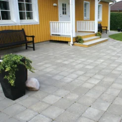 IBF Holmegaardsten® kvadrat, 28x28x7cm, grå