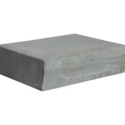 IBF trappetrin skrå kant 50x40x14 cm grå
