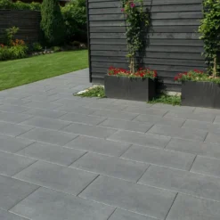 IBF TrendLine Sort flammet - 40,5x80,5x4 cm