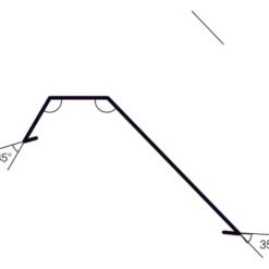 Icopal alu-sternkapsel 5B 1m