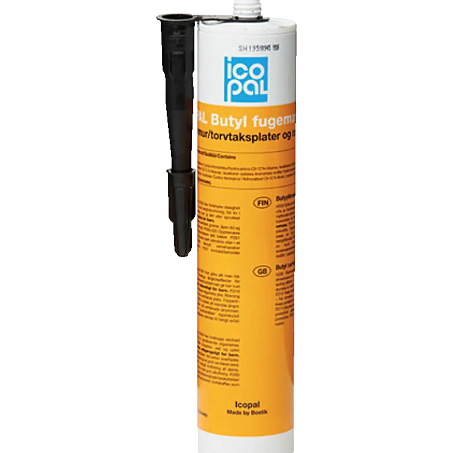 Icopal butyl fugemasse patron 0,3 L