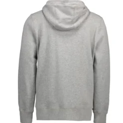 ID Core herre hoodie med lynlås grå melange str. XL