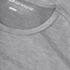 ID Geyser herre t-shirt seamless grå melange str. M