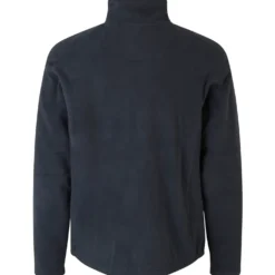 ID herre mikrofleece cardigan navy str. 2XL