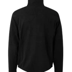 ID herre mikrofleece cardigan sort str. L
