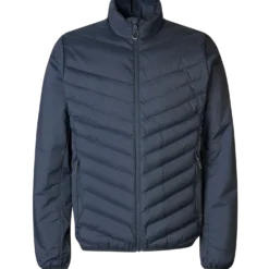 ID herre padded jakke stretch navy str. L