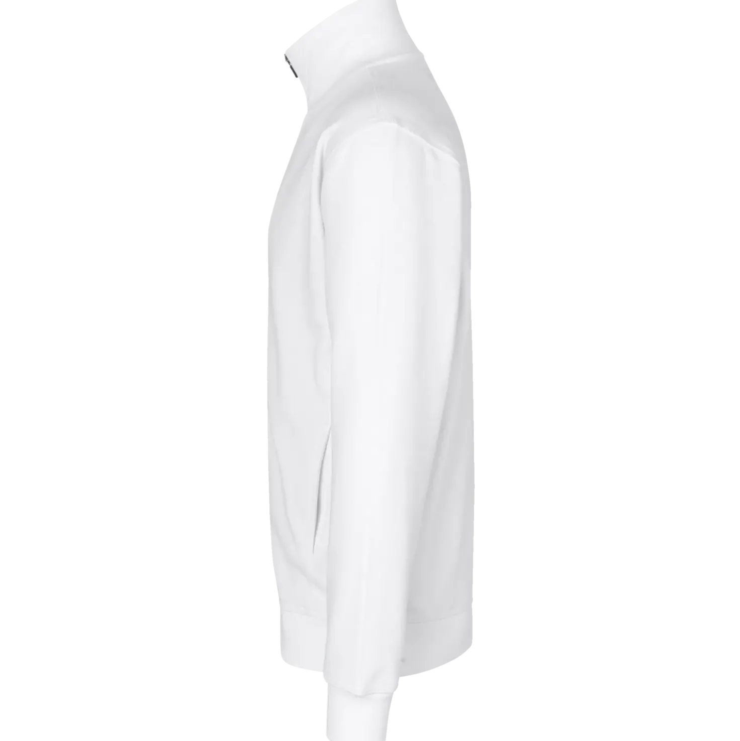 ID herre sweat cardigan hvid str. 2XL