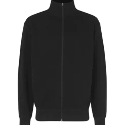 ID herre sweat cardigan sort str. L