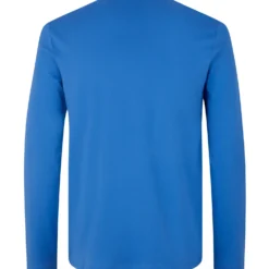 ID Interlock herre langærmet t-shirt azur str. L