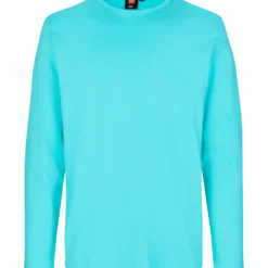 ID Interlock herre langærmet t-shirt mint str. 2XL