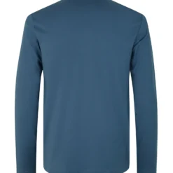 ID Interlock herre langærmet t-shirt indigo str. M
