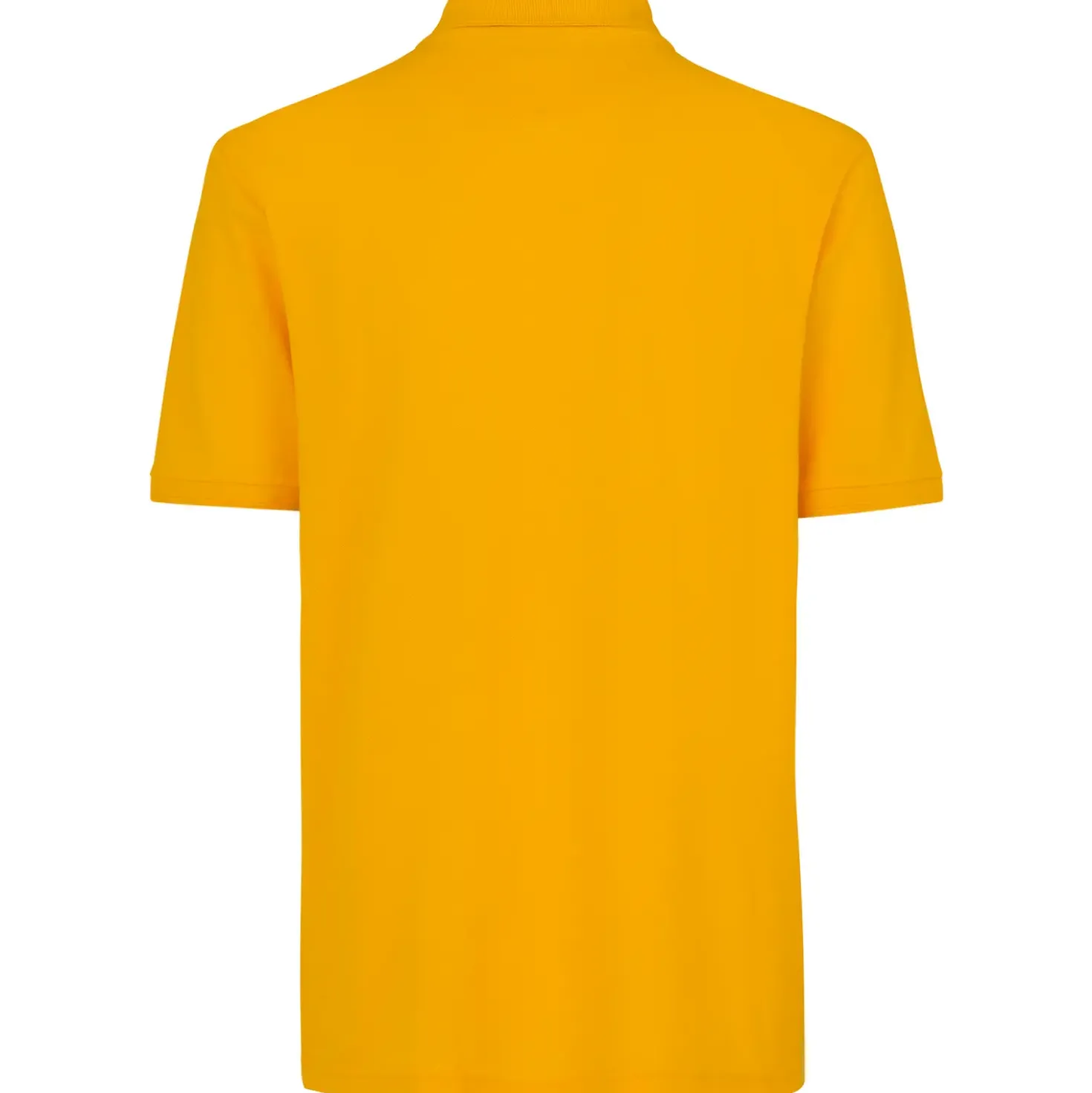 ID klassisk herre poloshirt gul str. 2XL
