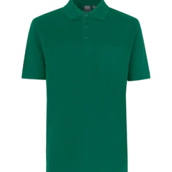 ID klassisk herre poloshirt grøn str. XL