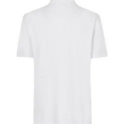 ID klassisk herre poloshirt hvid str. M