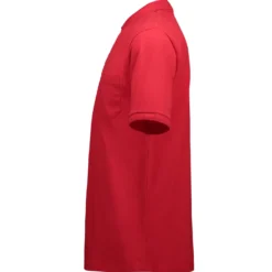 ID klassisk herre poloshirt rød str. XL