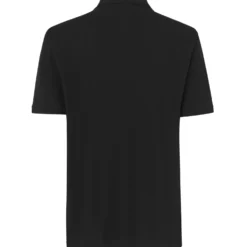 ID klassisk herre poloshirt sort str. M