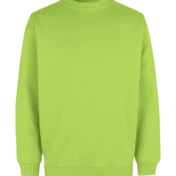 ID klassisk herre sweatshirt lime str. S
