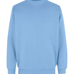 ID klassisk herre sweatshirt lys blå str. L