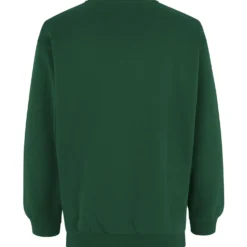 ID klassisk herre sweatshirt flaskegrøn str. M