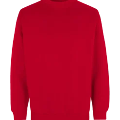 ID klassisk herre sweatshirt rød str. 2XL
