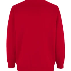 ID klassisk herre sweatshirt rød str. 2XL