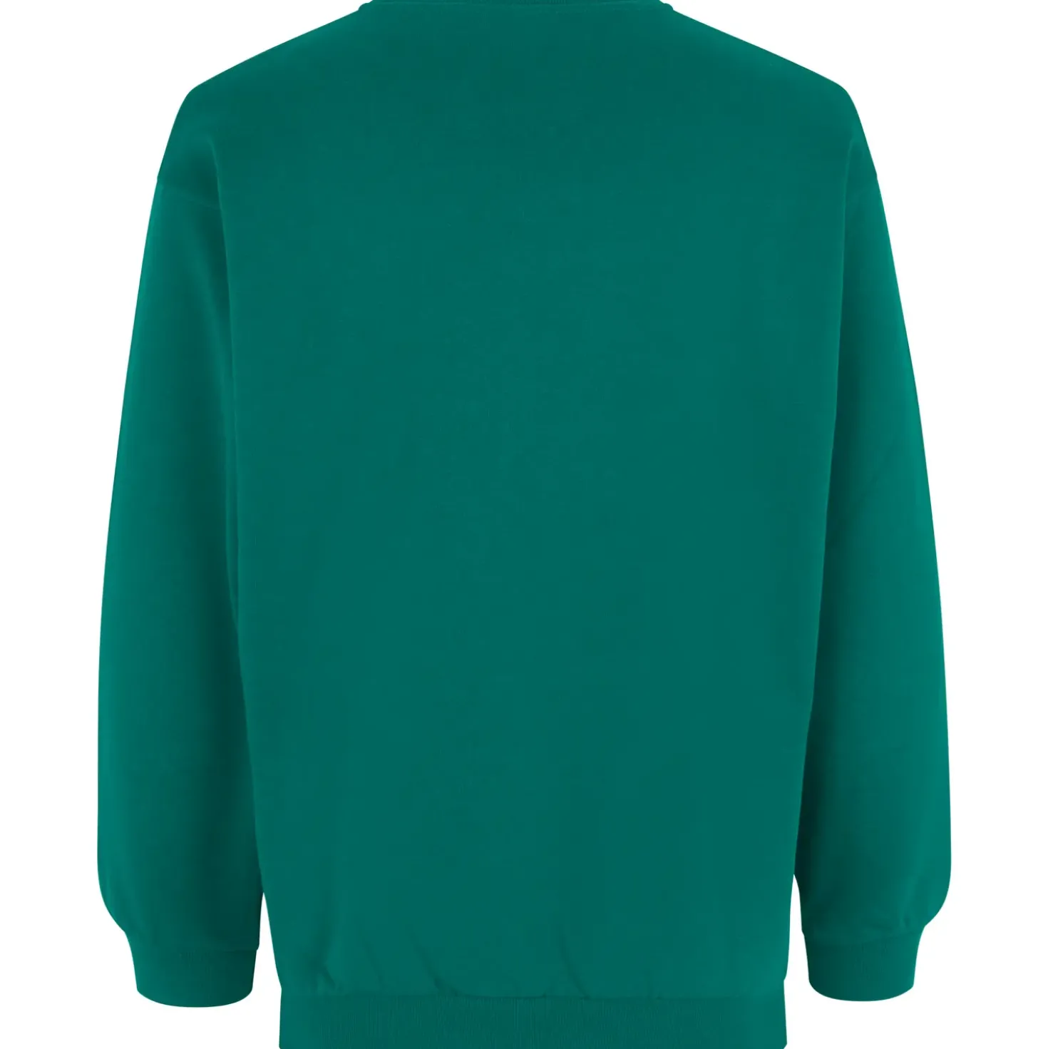 ID klassisk herre sweatshirt grøn str. 2XL