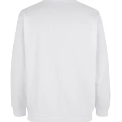 ID klassisk herre sweatshirt hvid str. 2XL