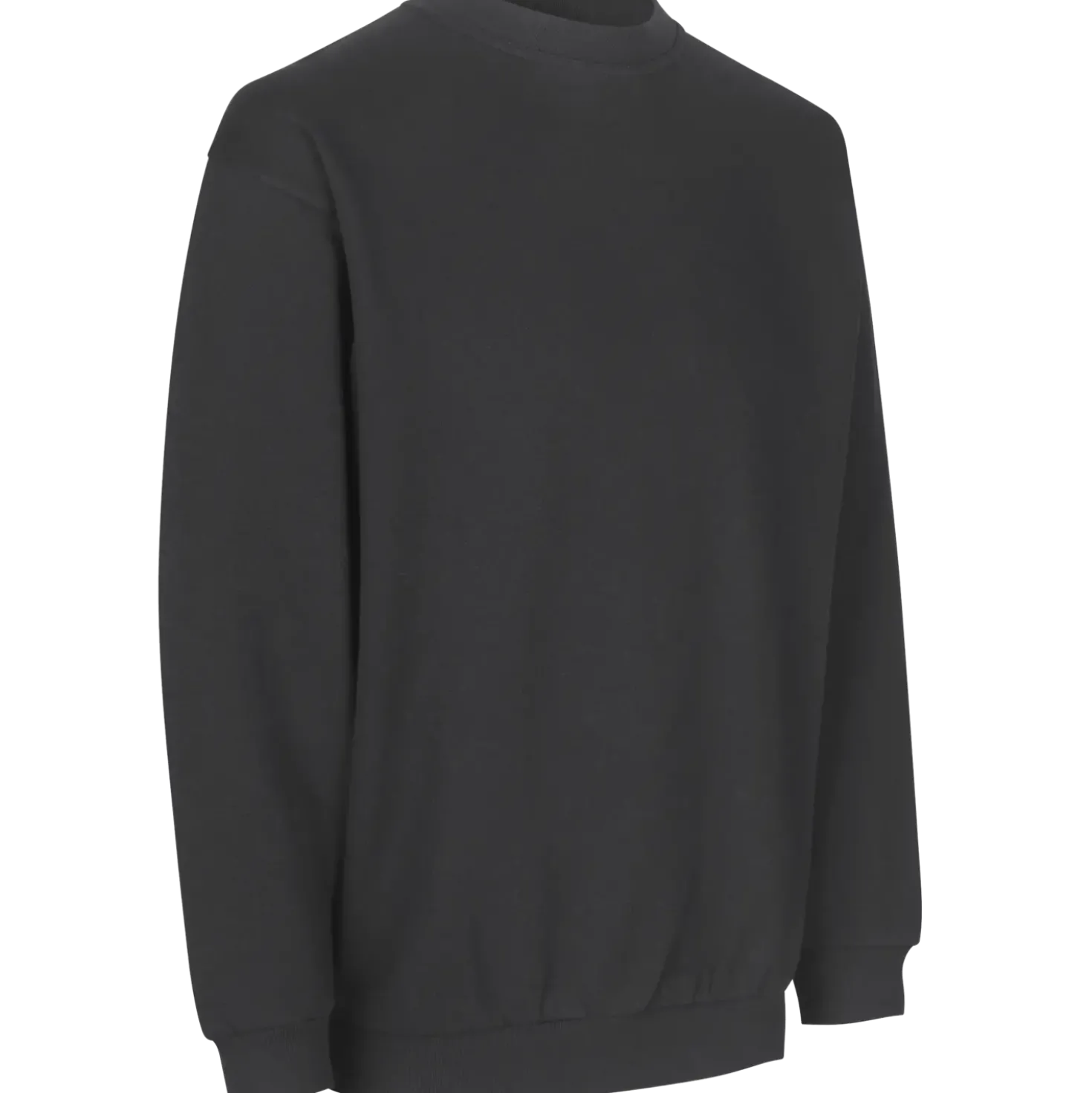 ID klassisk herre sweatshirt koks grå str. 2XL