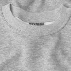 ID klassisk herre sweatshirt grå melange str. M