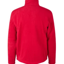 ID mikrofleece cardigan rød str. S