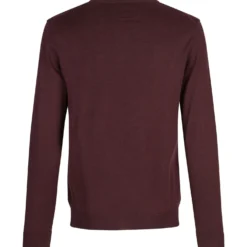ID Pullover herre bordeaux melange str. M