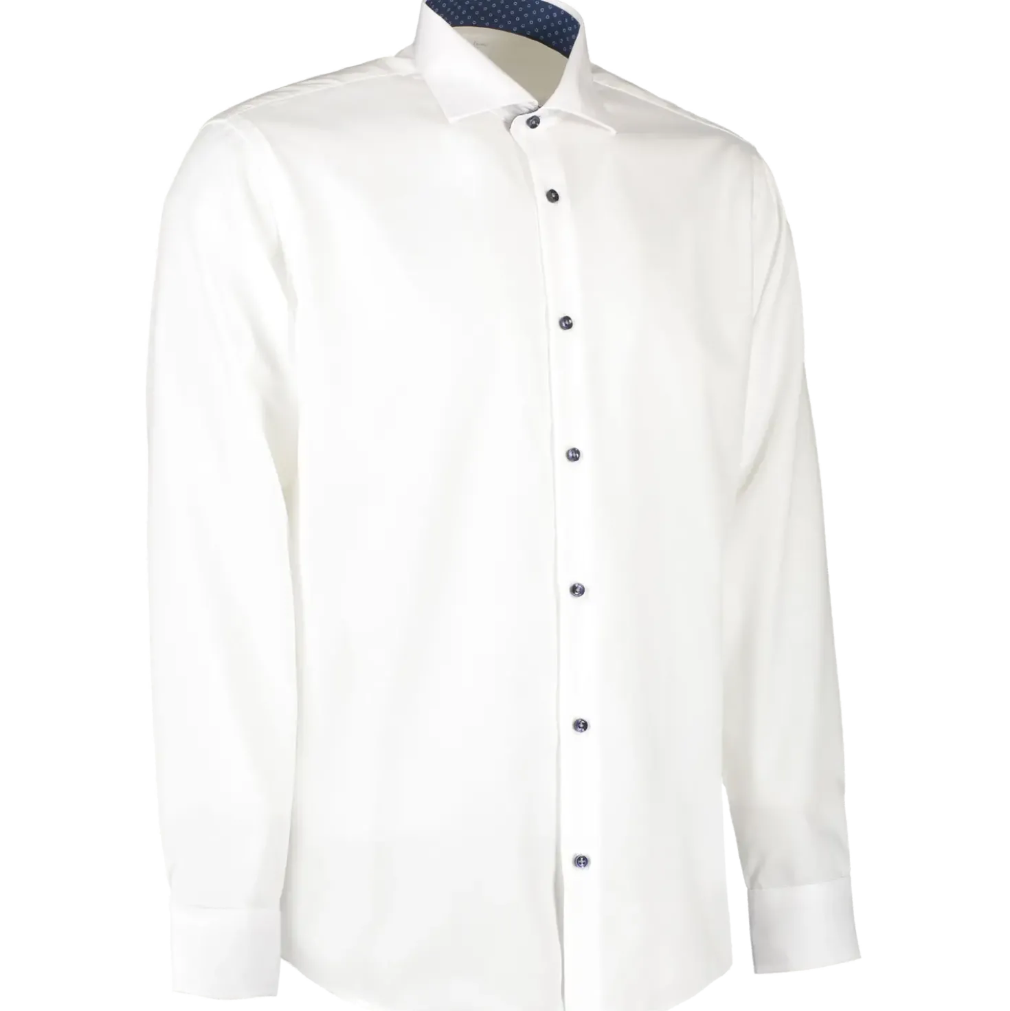 ID Seven Seas Fine Twill Virginia herre skjorte hvid str. M