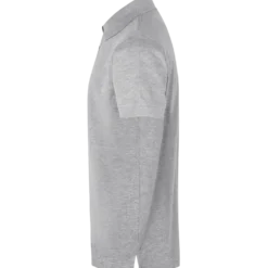 ID 0525 stretch herre poloshirt grå melange str. S