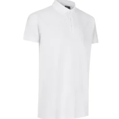 ID 0525 stretch herre poloshirt hvid str. M
