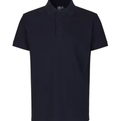 ID stretch herre poloshirt navy str. L