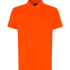 ID stretch herre poloshirt orange str. XS