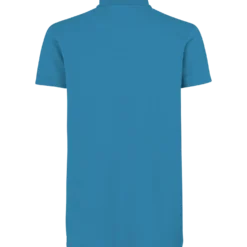 ID stretch herre poloshirt turkis str. S