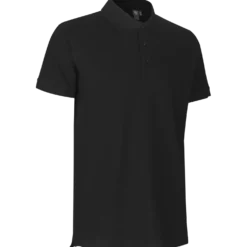 ID 0525 Stretch poloshirt sort str. L