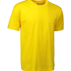 ID T-Time t-shirt kortærmet gul str. 2XL