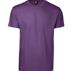 ID T-Time t-shirt kortærmet lilla str. M