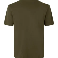 ID T-Time t-shirt kortærmet oliven str. L