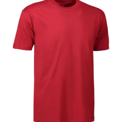 ID T-Time t-shirt kortærmet rød str. L