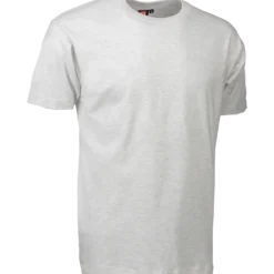 ID T-Time t-shirt kortærmet snow melange str. L