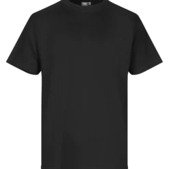 ID T-Time t-shirt kortærmet sort str. L