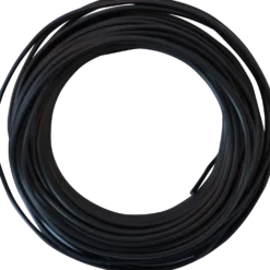 Installationsledning 10m sort