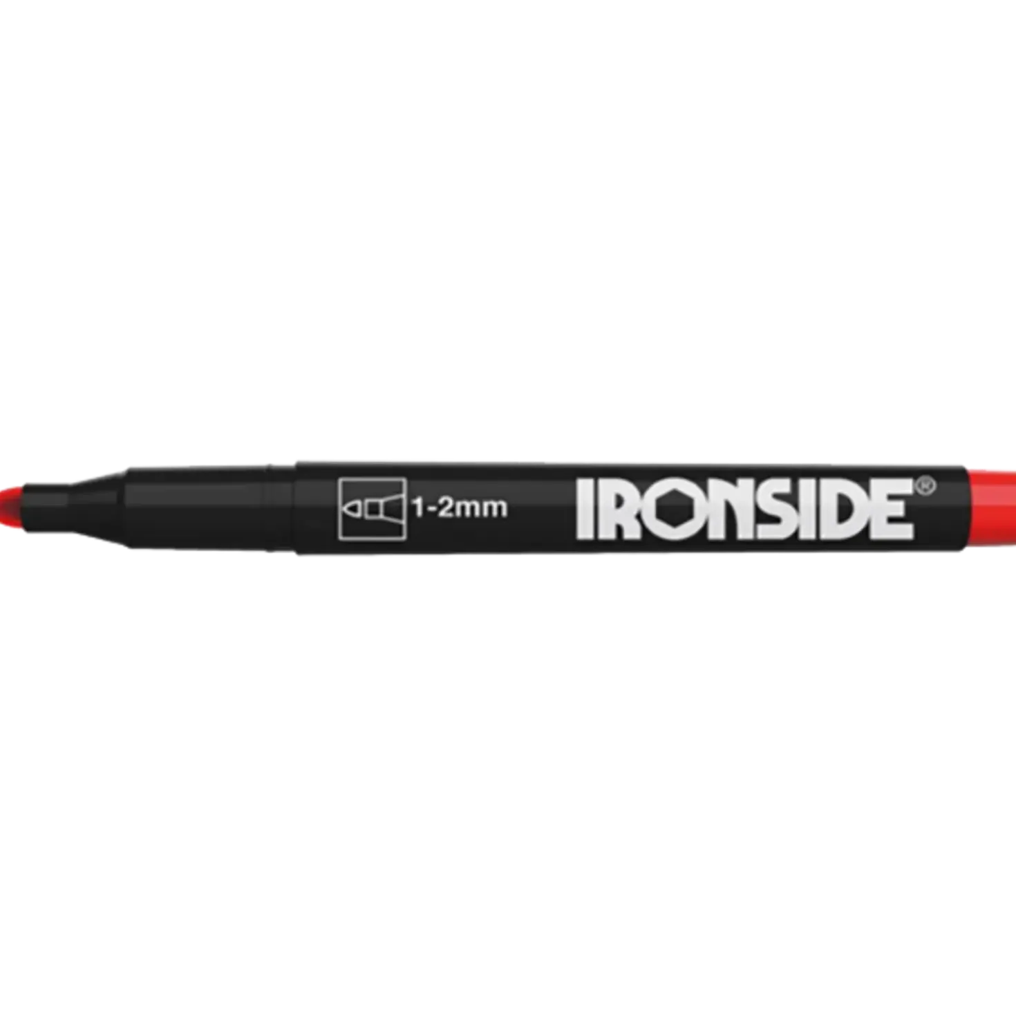 Ironside permanent marker rød