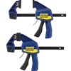 Irwin Quick-Grip Quick-Change enhåndstvinge 6"/150 mm 2-pak